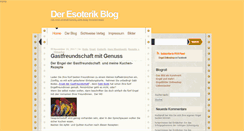 Desktop Screenshot of engel-en-blog.de